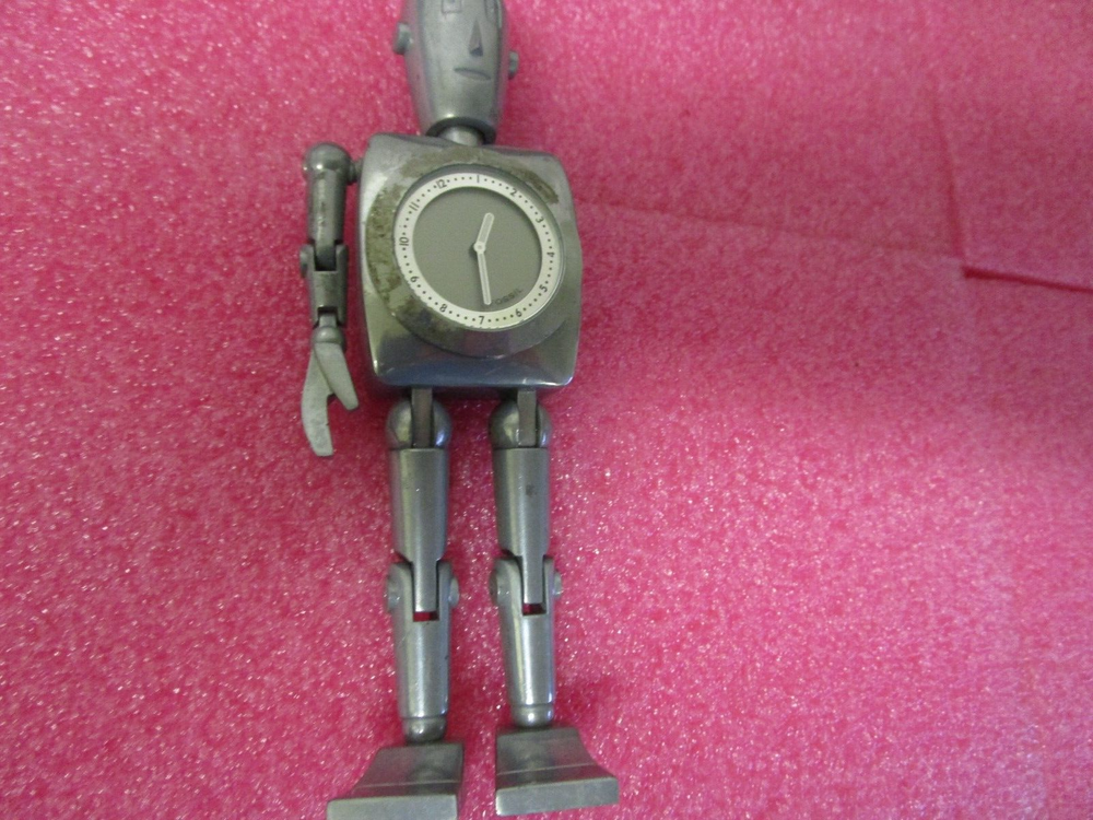 Fossil Stan BIG TIC Robot Man Clock