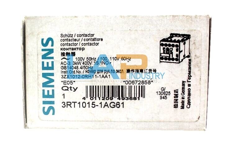 1PC FOR 3RT1015-1AG61 AC110V AC contactor