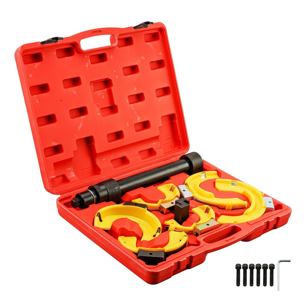 Fork Extractor Tool Macpherson Strut Coil Spring Compressor Kit Interchangeable