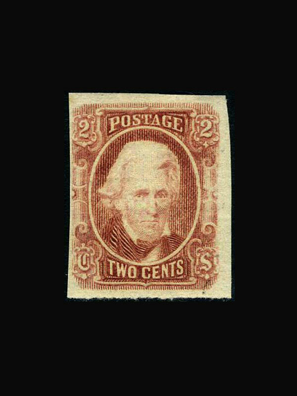 USA Stamp/Confederate States/Regular Issues -Mint, VF S#8 Good color, lightly hi