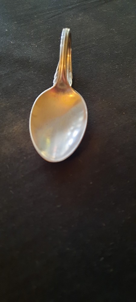 Vintage Silver Cup Spoon Silver Lyric