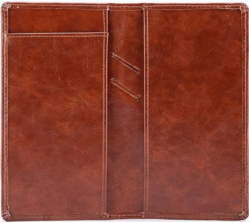 Leather Checkbook Covers for Personal Checkbook, Checkbook Holder