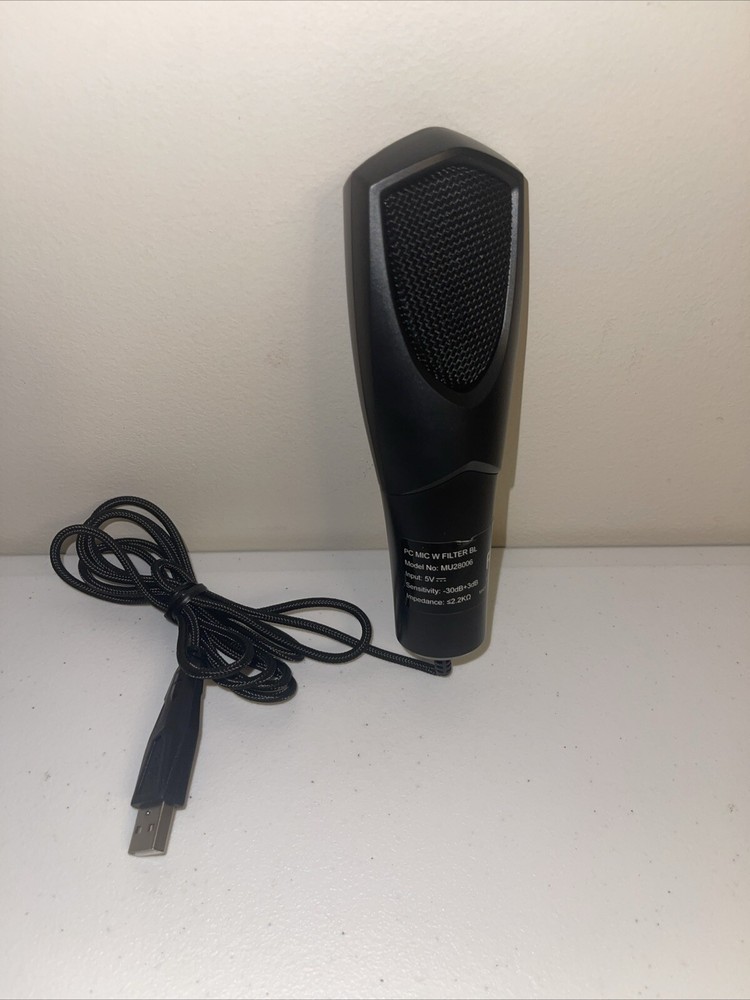 Pc Mic W Filter Bl Mu28006 USB Open box