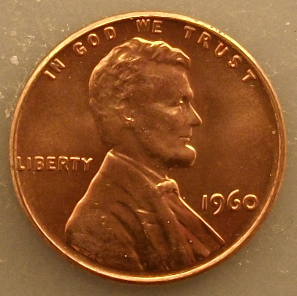 1960 P Large Date Lincoln Cent BU/MS Condition