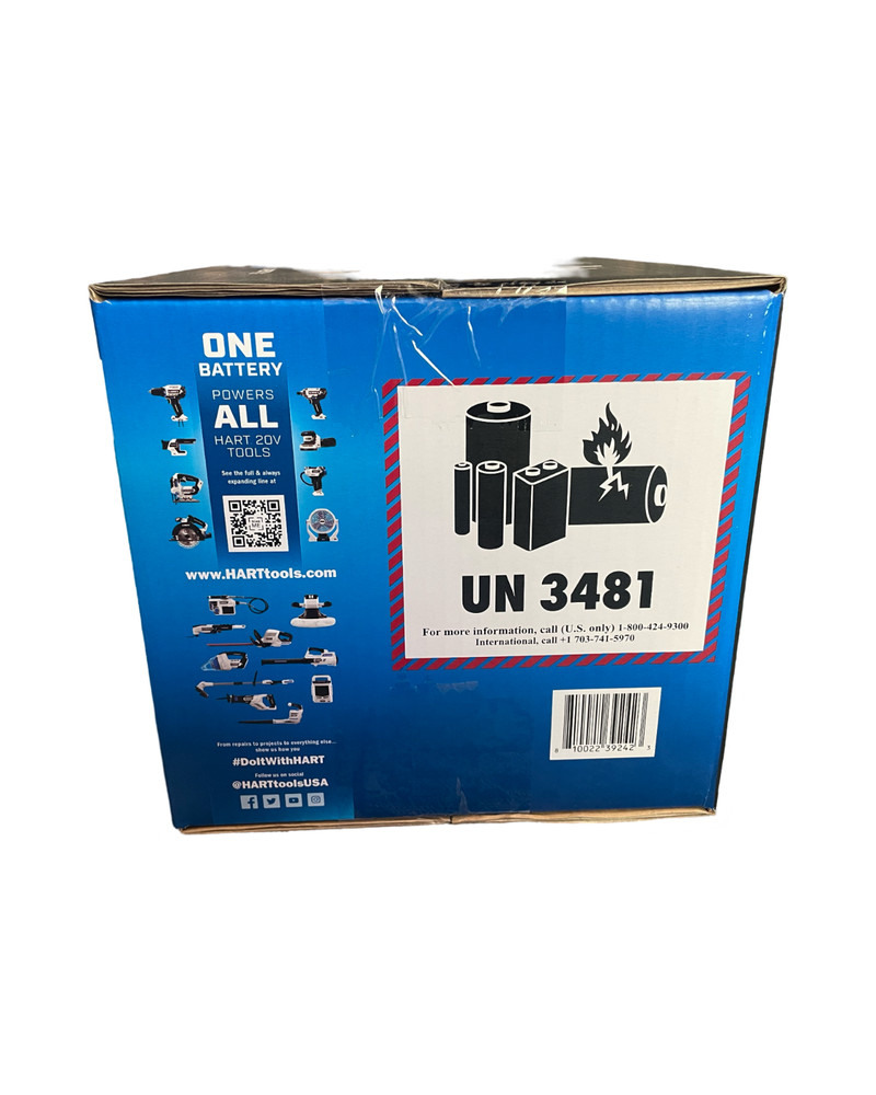 hart 20-volt cordless 4-tool combo kit