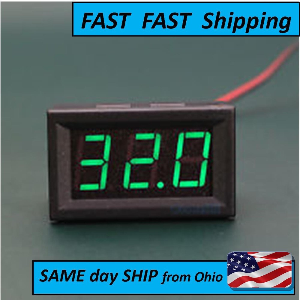 Multi Purpose Digital Volt Meter - GREEN