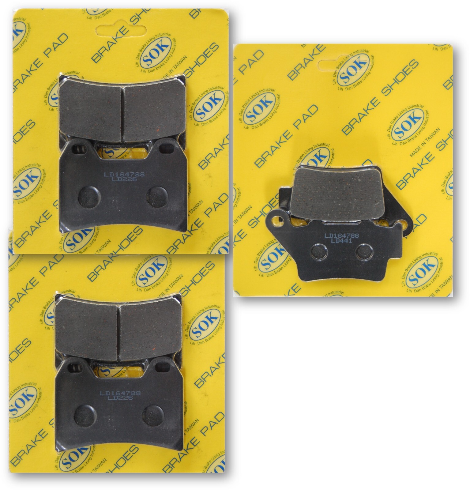 FRONT&REAR BRAKE PADS fit KTM 790 Duke 2018-2020 Duke790