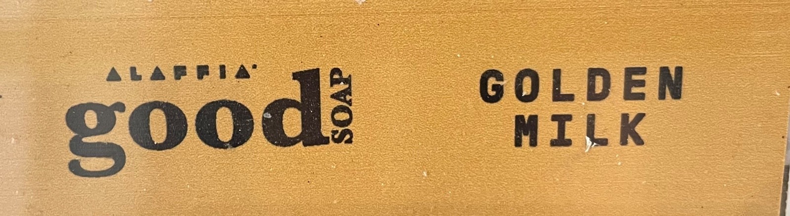 GOOD SOAP by Alaffia Shea Butter 5 oz Coconut Golden Milk Mint Lavender Cherry