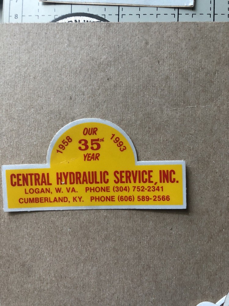 coal mining stickers nice older  Ones TL
