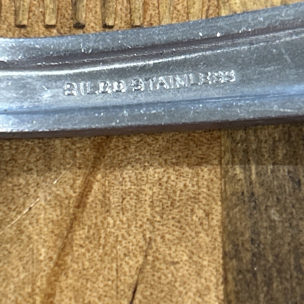 Original WWII IS Army Mess Kit Silco Stainless Spoon Utensil