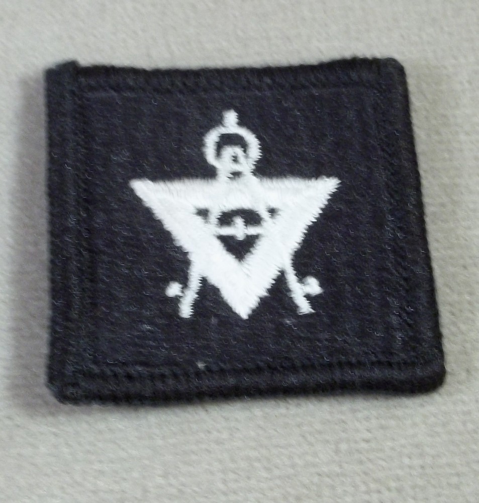 US Navy Draftsman Specialty Mark With Merrowed Edge