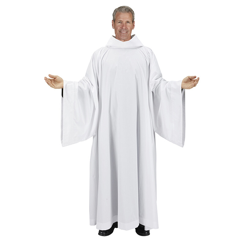 Medium Monastic Hooded Alb