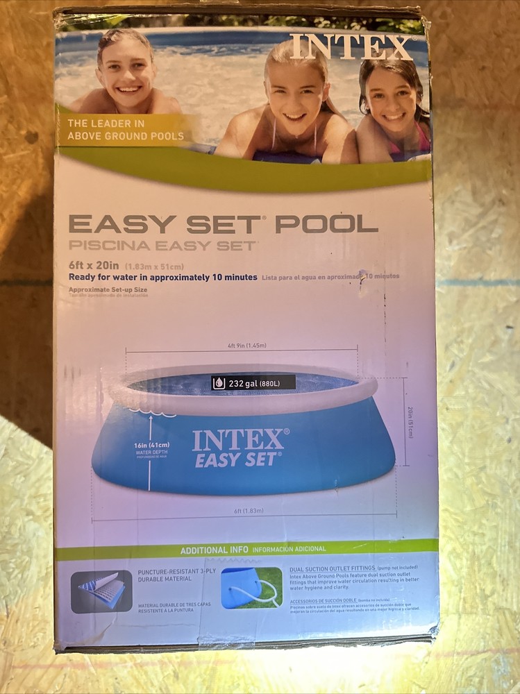 Intex 28101EH Easy Set Inflatable Swimming Pool
