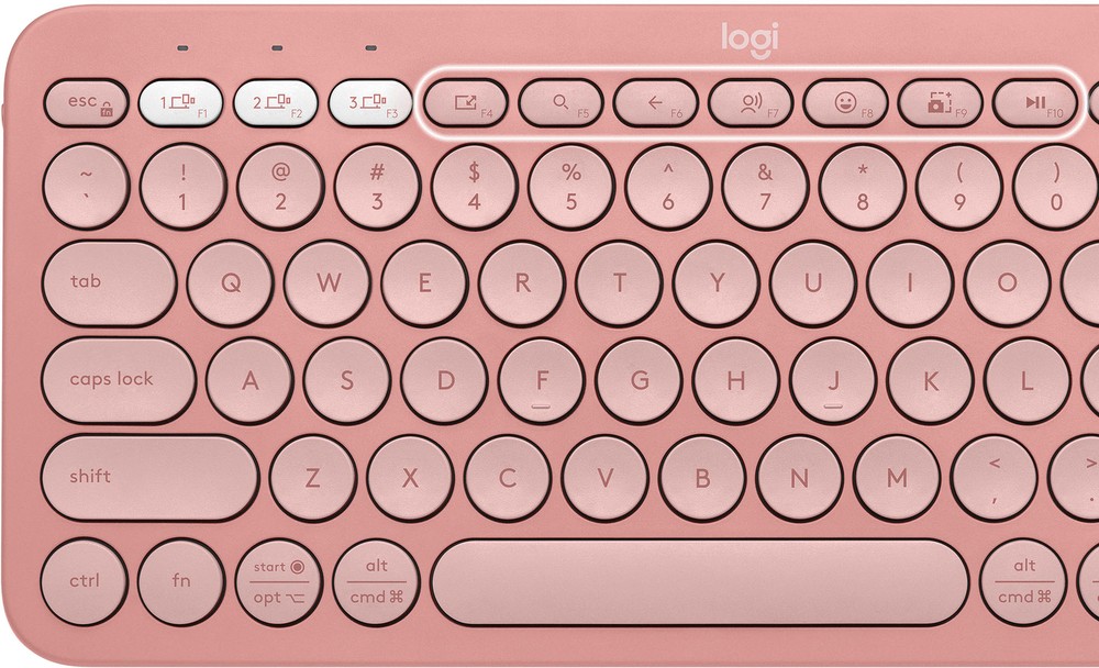 Logitech - Pebble 2 Combo Compact Wireless Scissor Keyboard and Mouse Bundle ...