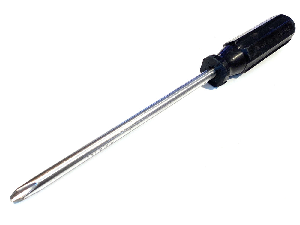 Snap On SDP63S OCTO GRIP Super BLACK Hard Handle Phillips Tip Screwdriver NICE