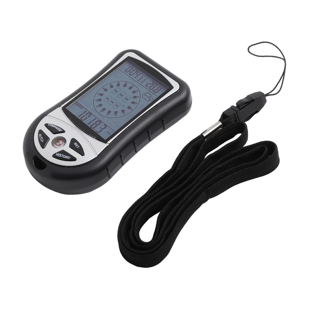 Sturdy Multi Function Pocket Altimeter Barometer Thermometer for Outdoor Use