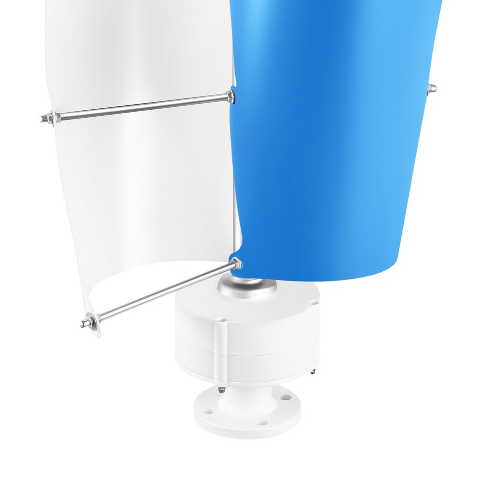 100W Vertical Axis Wind Turbine Generator with Smart Controller for Home Use