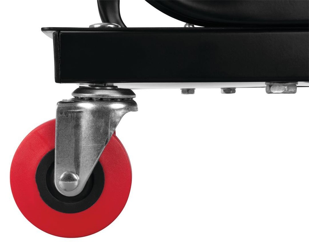 Performance Tool W85007 Mechanic Stool C-Frame 250 Pound Weight Capacity Black