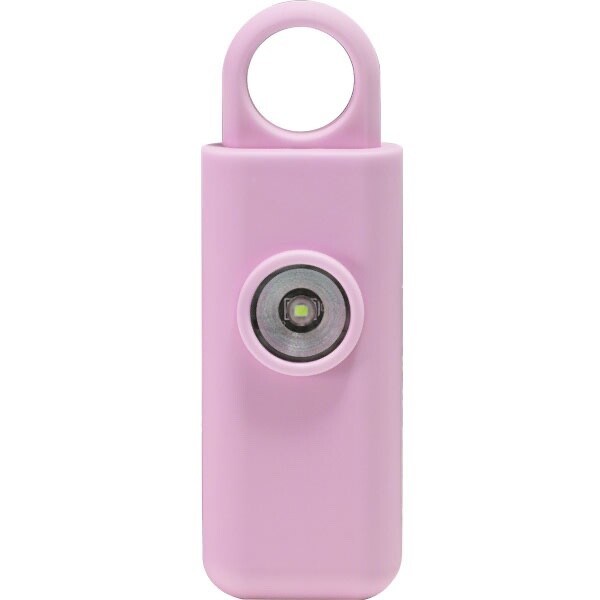 Personal Panic Alarm 130dB and Strobe..Pink