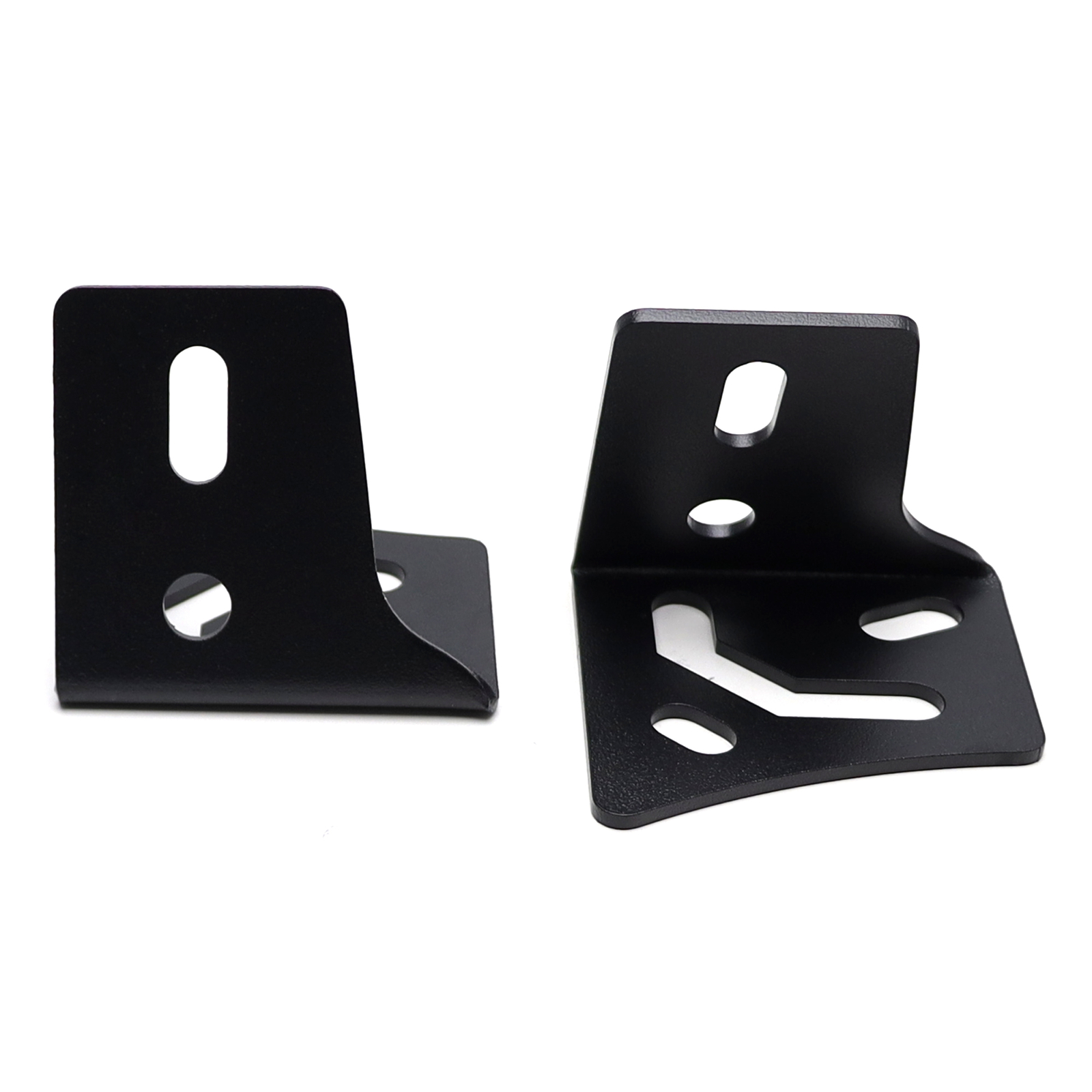 Front Windshield A-Pillar Mount LED Ditch Light Bracket For Jeep Wrangler TJ, JK