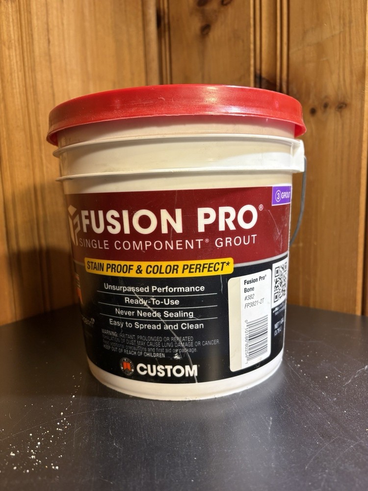 Fusion Pro Single Component Grout - Bone #382 - 1 Gallon