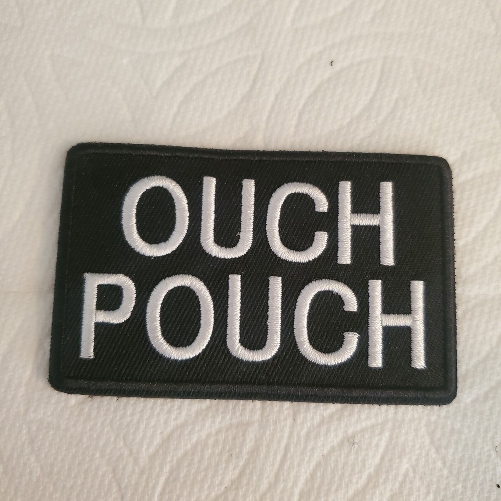 OUCH POUCH TACTICAL MORALE PATCH HOOK AND LOOP NEW