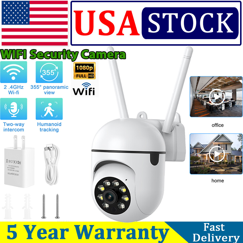 4G 1080P 360° Camara De Seguridad WIFI Inalambrica Para Casa Exterior Con Audio