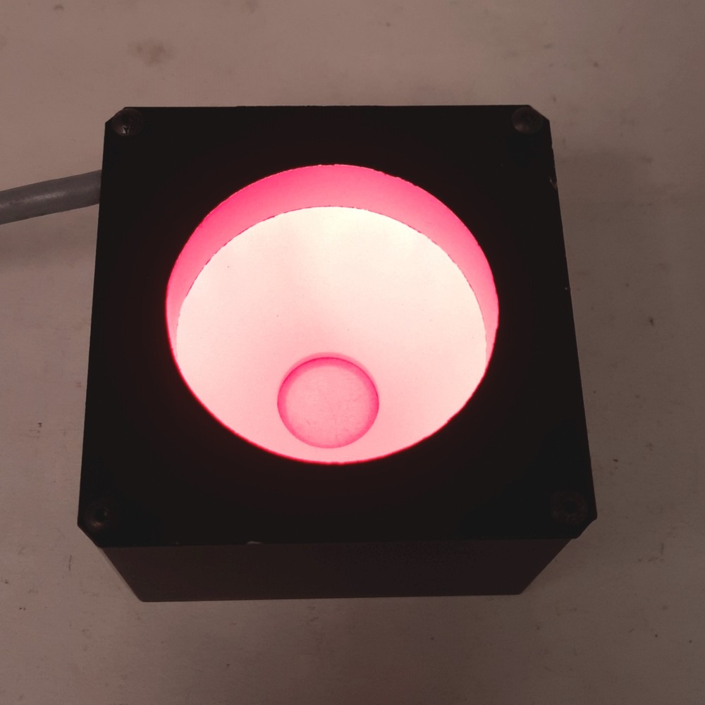Advanced Illumination DL2230-660 Red Diffuse Dome Light, 24VDC, 1ft Lead Wire