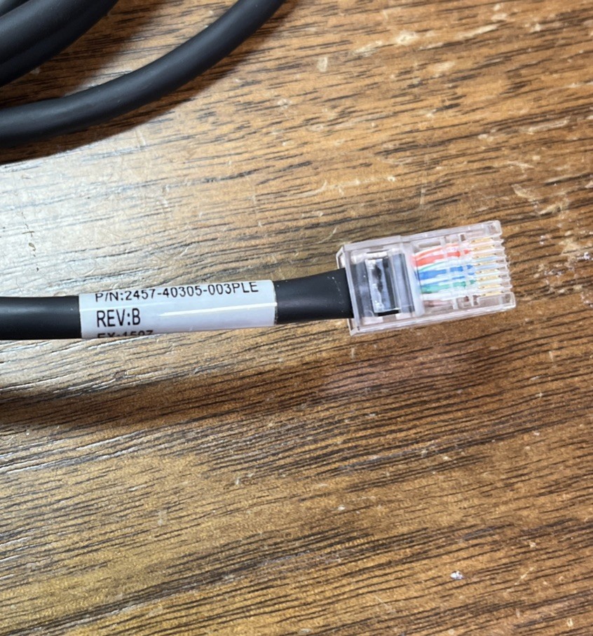 2457-40305-003PLE Rev B Network Cable