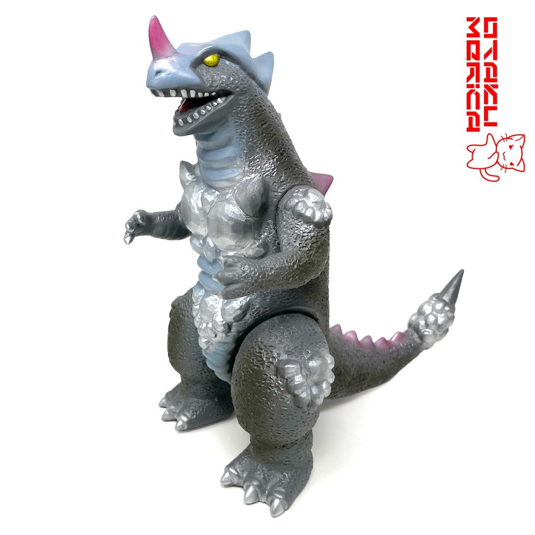 Sunguts "Earth Defense Force" King Saurous (Gray Ver.) - Kaiju Sofubi Figure 8in