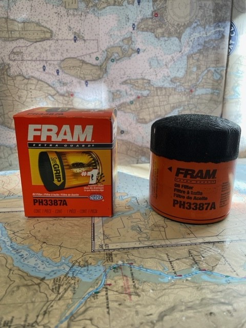 Fram #PH3387A Extra Guard Spin-On Oil Filter. SKU: 42730-E-E21-22KF