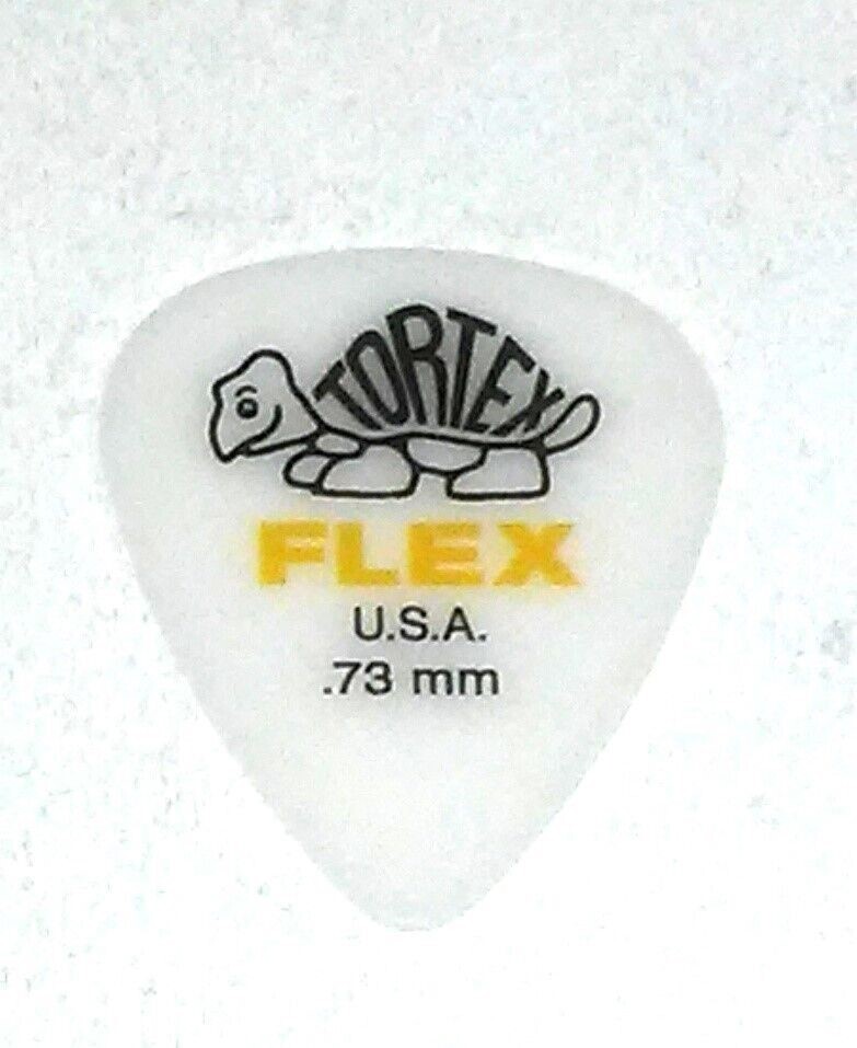 Dunlop Guitar Picks Flex Standard 12 Pack .73mm Medium (428P.73)