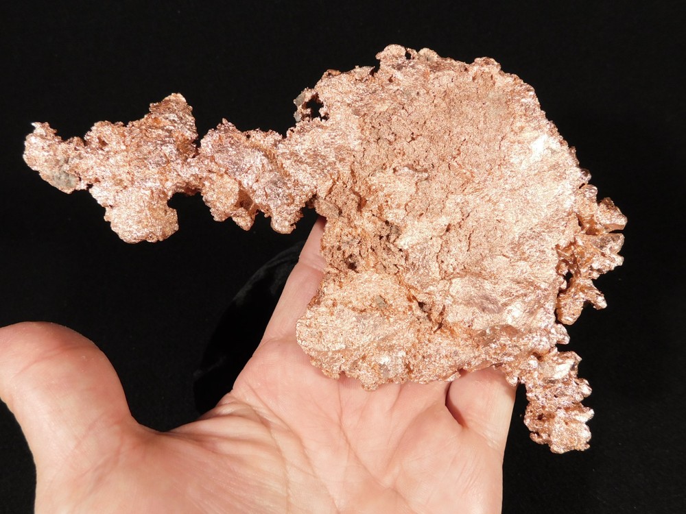 Huge! Super Heavy Solid COPPER NUGGET or Native Copper Float Michigan 888gr