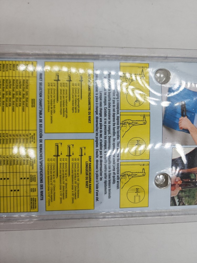 Arrow E-Z Pull Rivet Tool Model RH200 In Original Package.