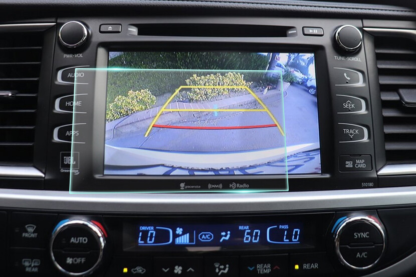 Crystal Clear Screen Protector for 2017 Toyota Highlander 8.0in Navigation