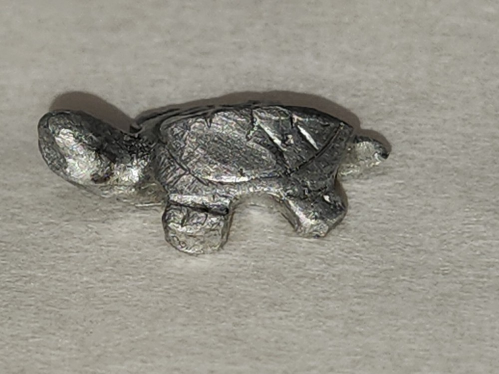 Pewter Turtle Figurine