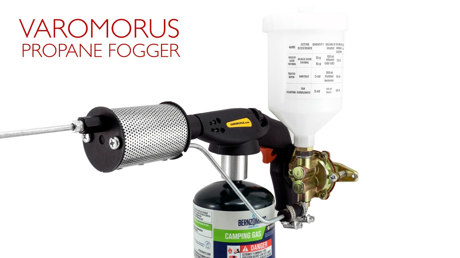 VAROMORUS OXALIC ACID PROPANE FOGGER  VAPORIZER BEEKEEPING TOOL VAROMOR