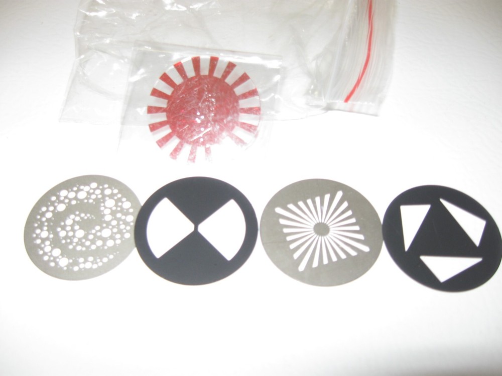 Gobo - Patterns for Optical Snoot Projection & Photography