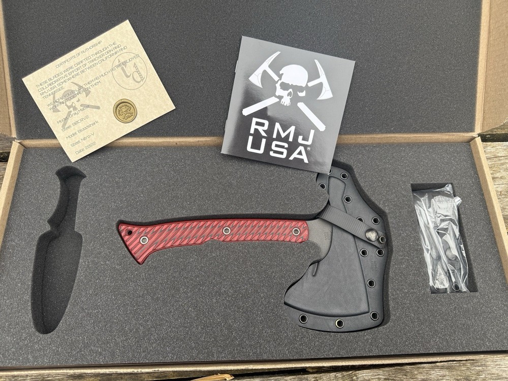RMJ Tactical Gray Matter Tomahawk Only With Box
