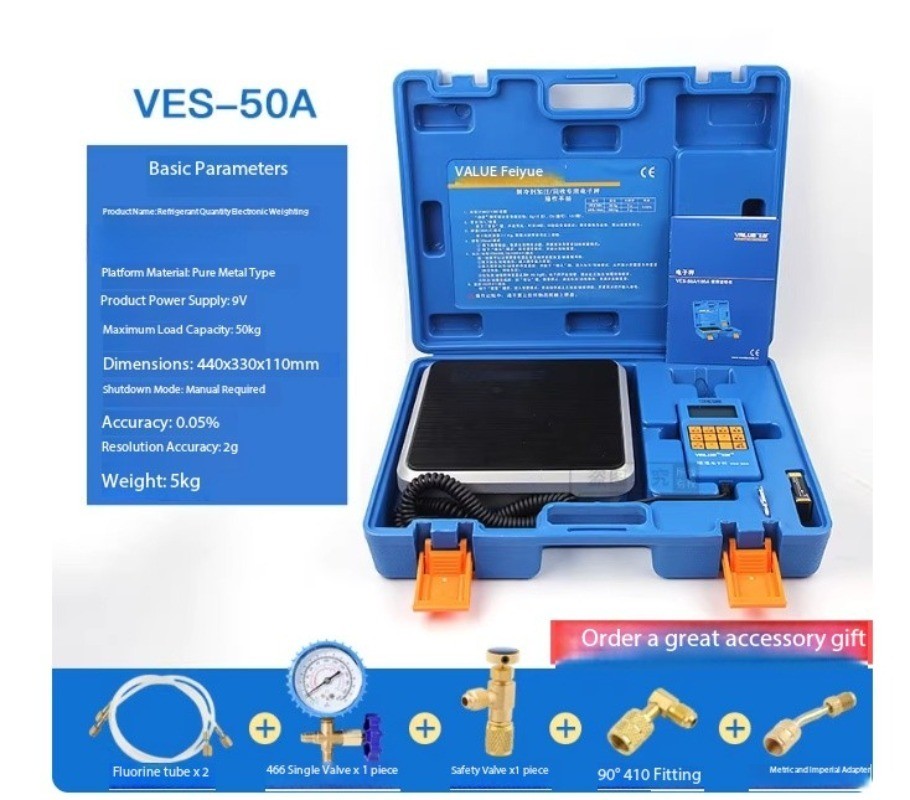 Refrigerate Charging Scale VES-50A Precision Fluoridation Electronic Scales
