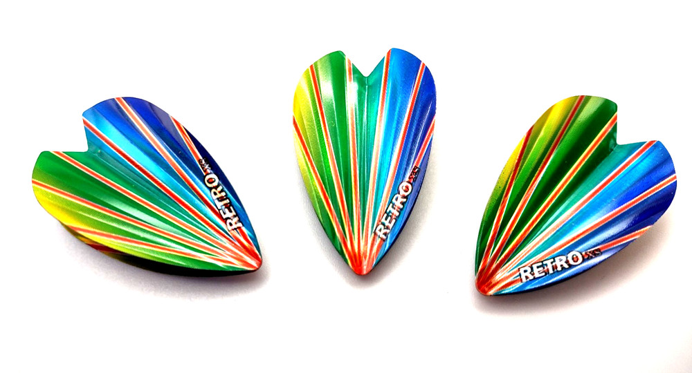 Dart Flights DartsClearance STRONG "RETRO" 10 Set /30pcs value pack