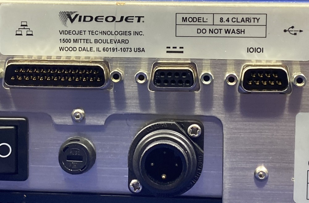 VIDEOJET DATAFLEX 6420 SCREEN