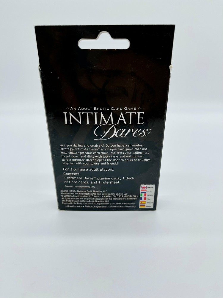 Intimate Dares Adult Game