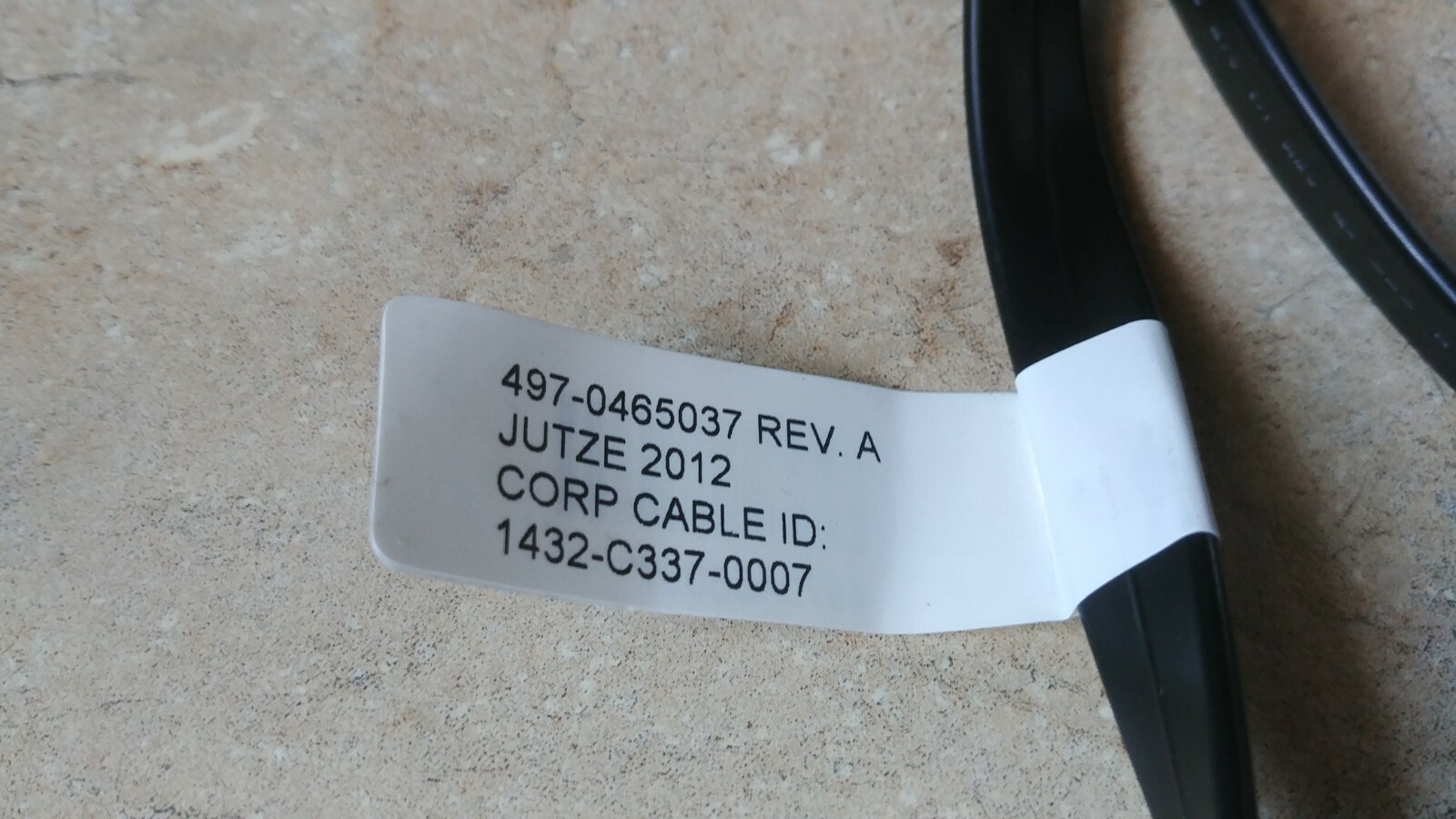 NCR 497-0465037 1432-C337-0007 RJ50 10-pin RS-232 to DB9 Serial Cable Adapter