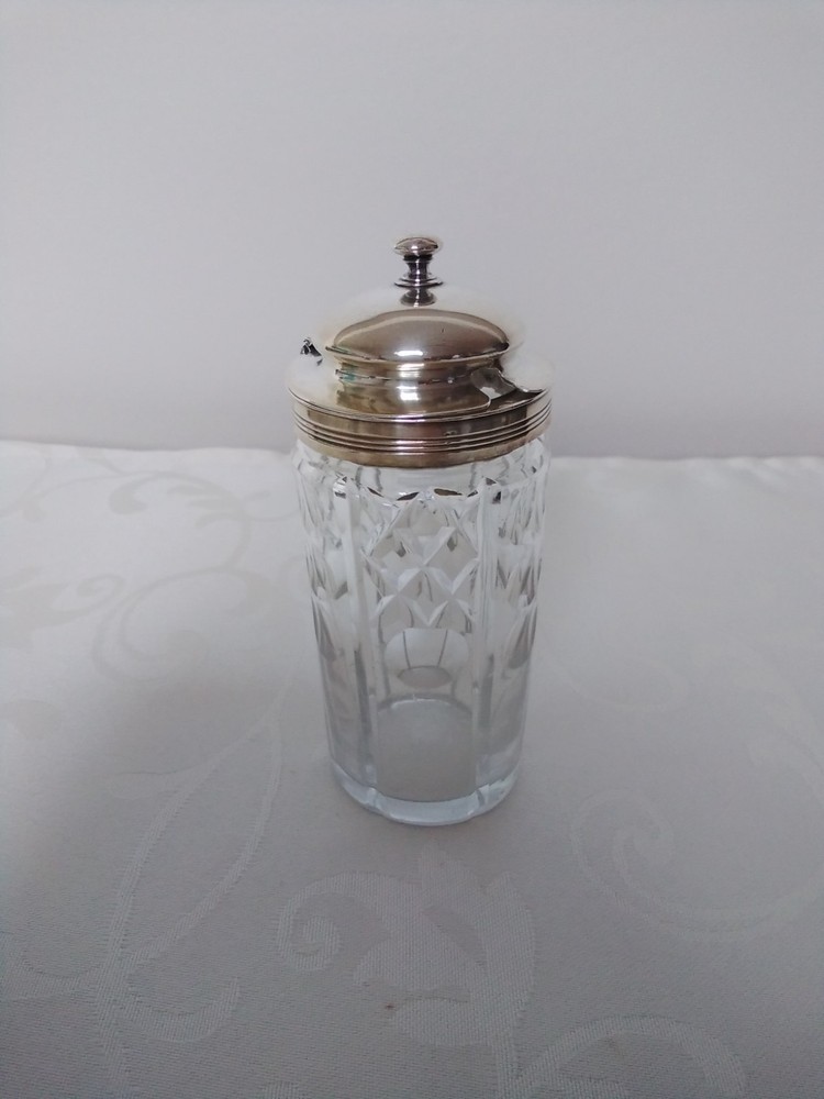 1830 Sterling Silver Mustard Pot, Barnards