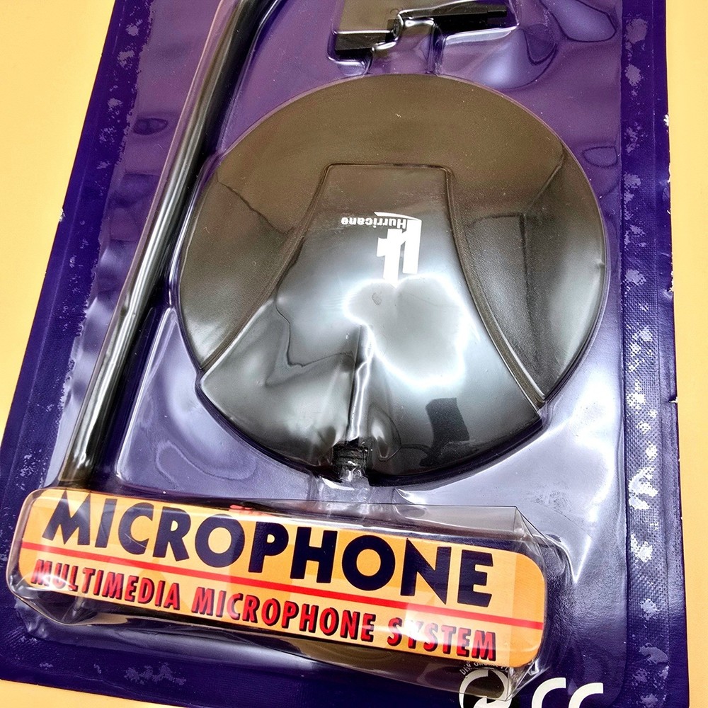 Hurricane Multimedia Microphone System for Computer PC Laptop with Stand Mounts