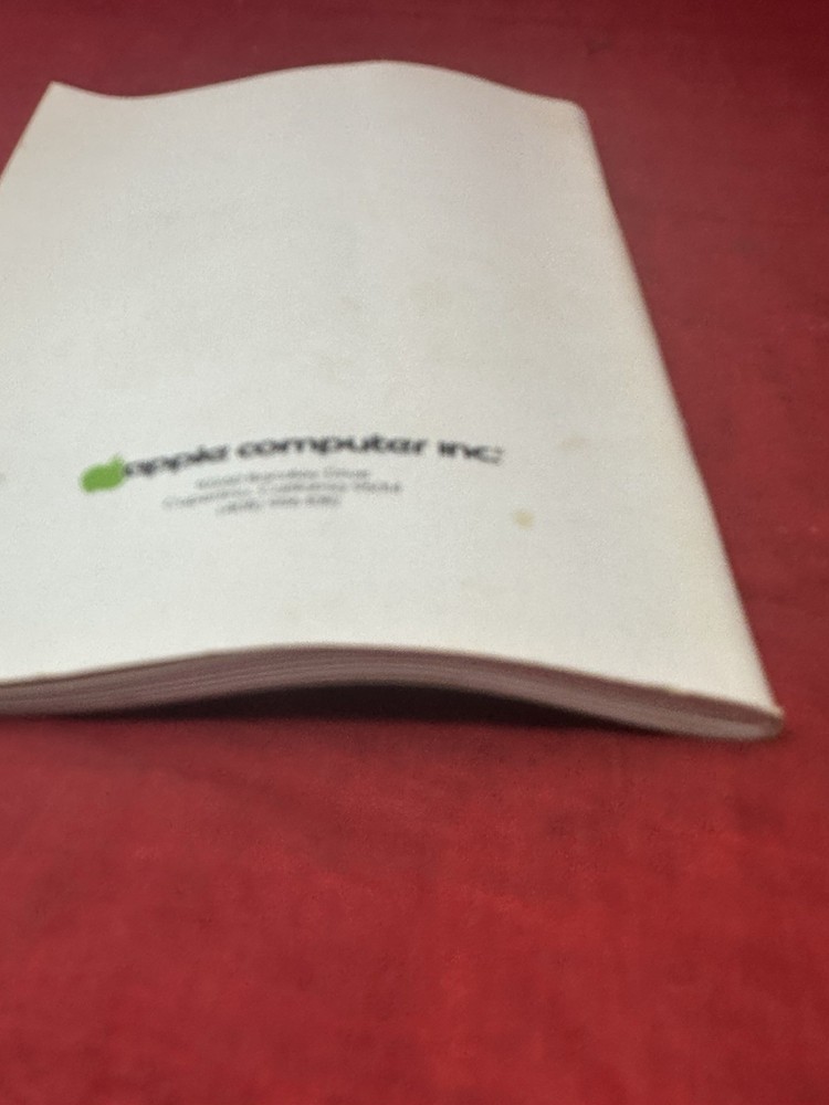 1978 Apple Software Bank Contributed Programs Vol 3-5 Bonus Issue Vintage Book