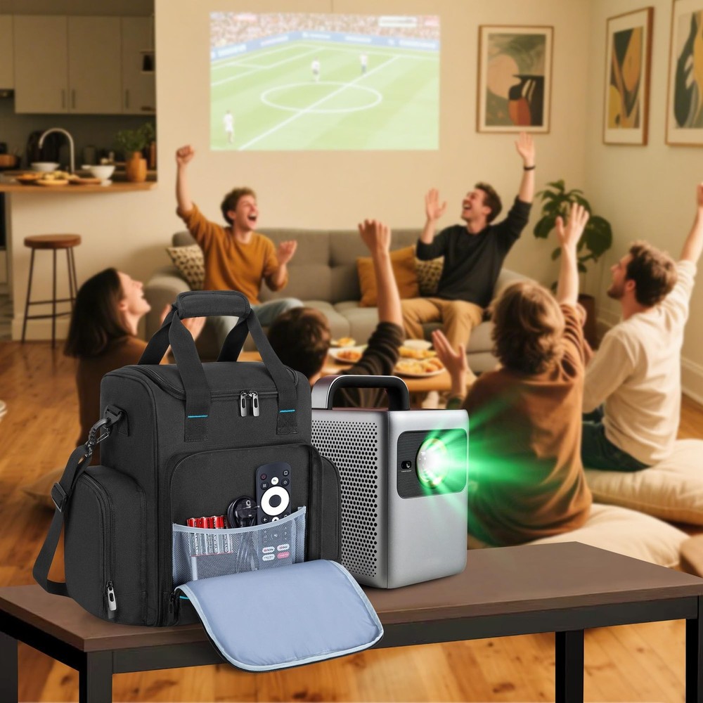 CURMIO Projector Storage Case Compatible with Nebula Mars 3/Cosmos Laser 4K/S...