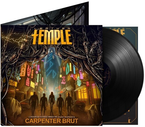 Carpenter Brut - Leather Temple [New Vinyl LP] Gatefold LP Jacket