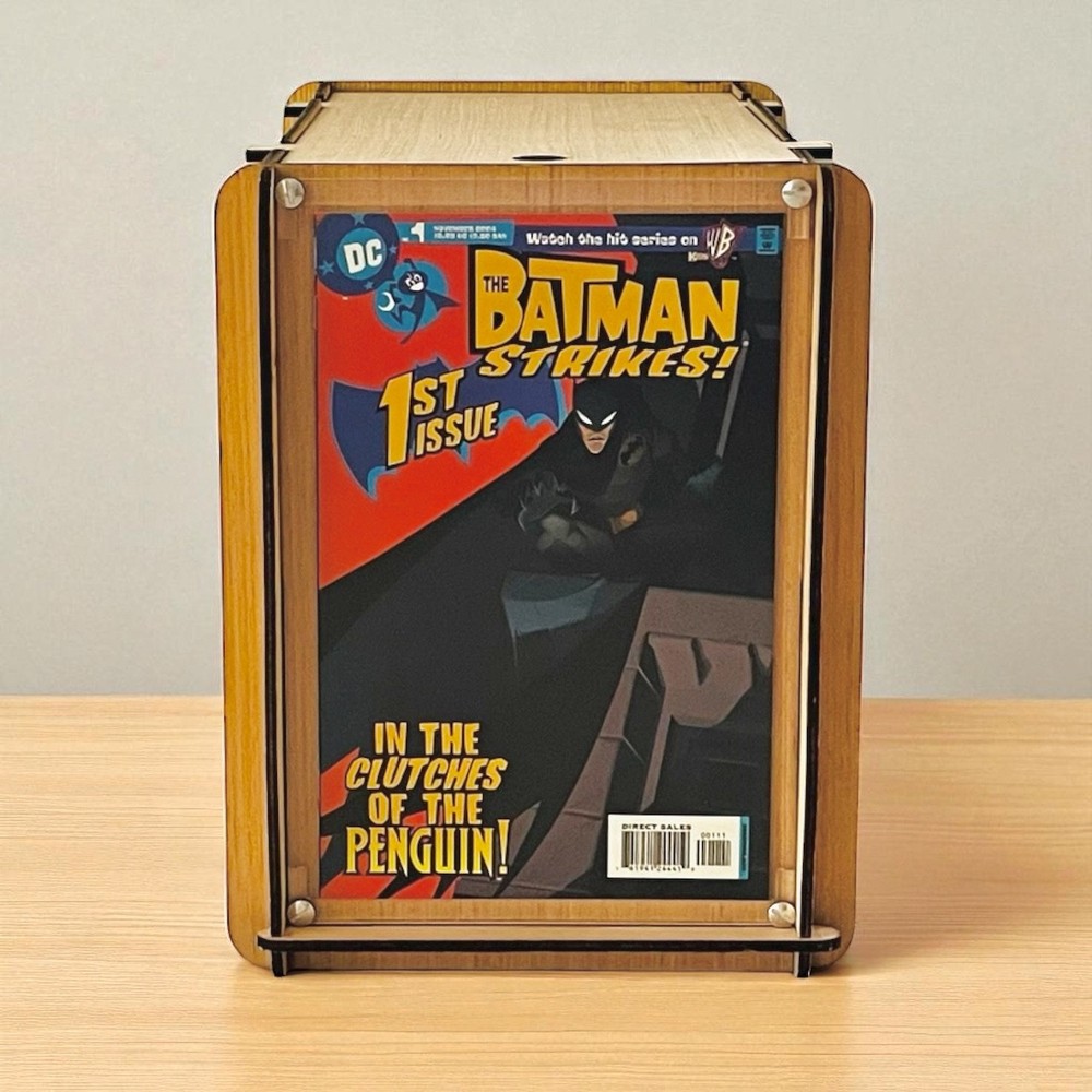 Eco-Friendly Comic Storage & Display Short Box PLUS The Batman Strikes #1 Comic
